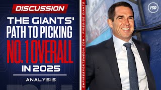 The Giants Path to Picking No 1 Overall in 2025  Analysis [upl. by Naujik]