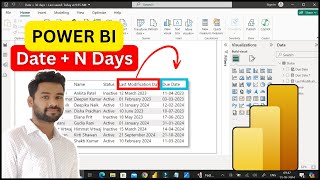 Date  N Days In Power Query Editor  POWER BI [upl. by Annanhoj887]