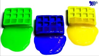 Aprende colores con la oblea colorido Play Doh Aprender Colores Con Barrel O Slime [upl. by Eugen190]