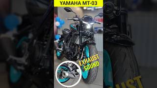 Exhaust Sound  Yamaha MT03  MT03  shortsvideo shorts short yamaha mt03 exhaust new [upl. by Woodhead443]