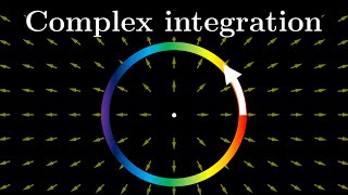 Complex integration Cauchy and residue theorems  Essence of Complex Analysis 6 [upl. by Bordy]