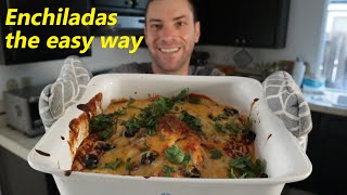 Easy Cheesy Enchilada Casserole Recipe [upl. by Peppel]