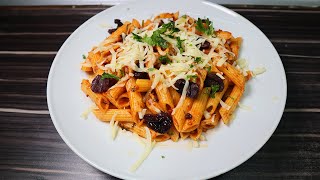 PENNE ARABIATA Arabiata Soslu Makarna Tarifi Acılı Makarna Sosu Tarifi [upl. by Calan]