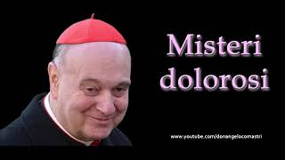 Mons Angelo Comastri – Misteri dolorosi del Santo Rosario [upl. by Anotyad532]