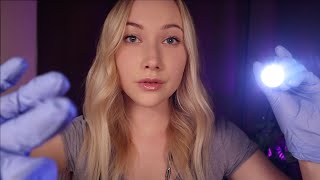 ASMR Chaotic FAST Medical Exam follow my instructions bright lights unpredictable triggers [upl. by Jacoby]