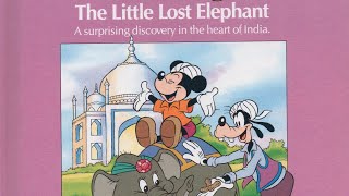 Disney’s The Talking Mickey Mouse Show  The Little Lost Elephant 1987 ReadAlong [upl. by Prevot700]