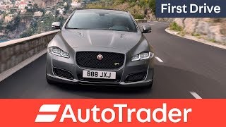 2018 Jaguar XJR575 first drive review [upl. by Kelsy]