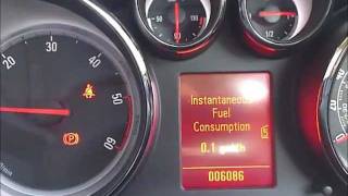 Vauxhall Opel Astra 17 CDTI Eco Flex 2011 Regeneration mode [upl. by Gainor415]