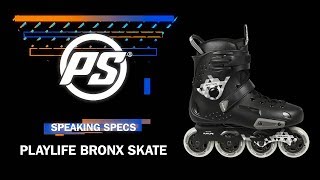 Playlife Bronx skates  Speaking Specs [upl. by Saqaw]