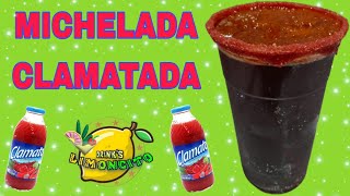 Michelada Clamatada Receta Especial [upl. by Melany212]