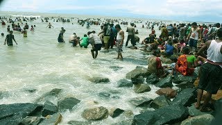 Beautiful Sea Bath in New Digha Sea Beach West Bengal  Tourist Enjoying Digha Beach [upl. by Orola]