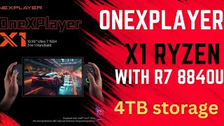 OnexPlayer X1 Ryzen Edition ryzen tabs gamingtablet oneplayer 4tb [upl. by Atiuqehs66]