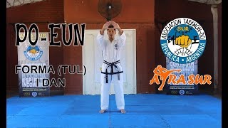 FORMA TUL POEUN  Cinto Negro I Dan TaeKwonDo ITF ESC ATRA SUR [upl. by Rocco]