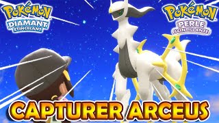 Capturer ARCEUS  Pokémon Diamant Étincelant et Perle Scintillante [upl. by Kunkle]