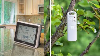 Best Indoor Outdoor Thermometers for 2023 Top 5 Best Indoor Outdoor Thermometers Review [upl. by Hamner781]