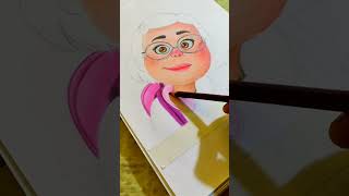 Drawing Meilin from Turning Red sketchbook art drawing disney artshorts [upl. by Tuchman]