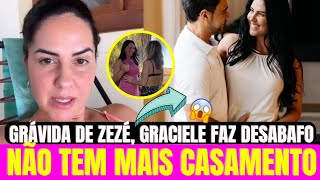 GRÁVIDA GRACIELE LACERDA REVELA QUE ZEZÉ DI CAMARGO DESISTIU DO CASAMENTO [upl. by Nosylla]