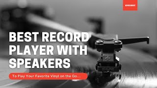 Best Record Players With Speakers To Buy In 2023  Top 5 Record Player Review [upl. by Joses]