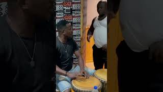 Séance studio avec le grand percussionniste SATMO musique africa [upl. by Munro756]