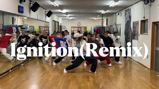 Ignition Remix  R Kelly  Choreography by WAON [upl. by Ynohtnaluap]