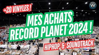 ACHATS FOIRE AUX DISQUES  RECORD PLANET 2024 [upl. by Ardys]