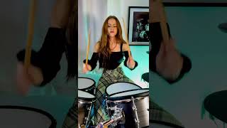 Easy Lover philcollins drumcover femaledrummer drummergirl [upl. by Azeel]