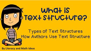 What is Text Structure Text Structure Explained [upl. by Rad]