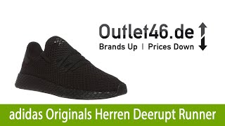 adidas Originals Herren Laufschuhe kaufen Deerupt Runner Schwarz [upl. by Aer]