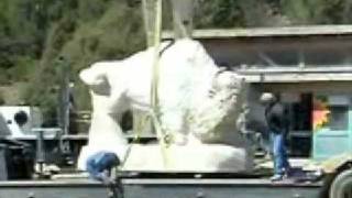 Largest Block of Marble Ever Sculpted in America Doug Scott [upl. by Blatman]