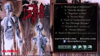 DEATH  HUMAN Reissue Full Album Stream [upl. by Rafaellle]