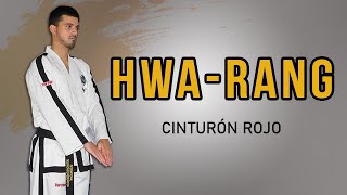 FORMA HWA RANG  Tul de cinturon rojo  TAEKWONDO ITF ATRASUR [upl. by Nomaj]