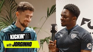 Jorginho on Arsenal’s Premier League Challenge Declan Rice amp Mikel Arteta [upl. by Koren]