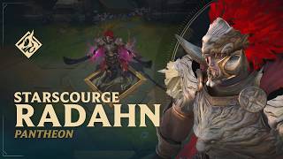 Starscourge Radahn Pantheon ​​​ Elden Ring ⚔️  RuneForge—LoL Custom Skins [upl. by Raddy698]