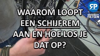 WAAROM LOOPT EEN SCHIJFREM AAN EN HOE LOS JE DAT OP [upl. by Hendrick]