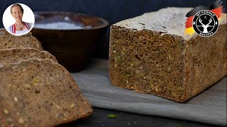 The Perfect German Bread Recipe Easy and Delicious With Seeds Rye Spelt and Wheat Flour ✪ MGR [upl. by Ah]