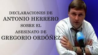 Declaraciones del periodista Antonio Herrero acerca del asesinato de Gregorio Ordóñez [upl. by Durrett]