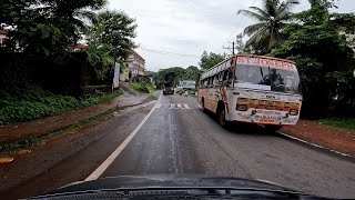 Nanthoor to moodbidri Road Rainy season 2023 [upl. by Musetta]