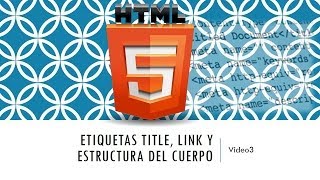 Curso HTML 5 Nuevos elementos de estructura en HTML5 Vídeo 3 [upl. by Anahpos]