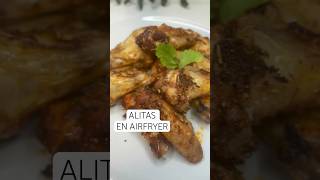 ALITAS EN FREIDORA DE AIRE alitas short shorts shortvideo shortsvideo shortsfeed shortsviral [upl. by Anaitsirhc]