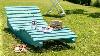 How to build a sunbed for the garden  WAGNER [upl. by Iago]