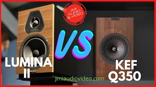 Lumina II VS Q350 ¿cual suena mejor¿cual ganó jmiaudio kef sonusfaber [upl. by Hemphill695]