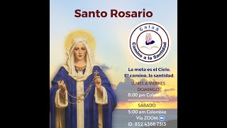 Santo Rosario 30 de Octubre con CalaS  Misterios Gozosos [upl. by Inus]