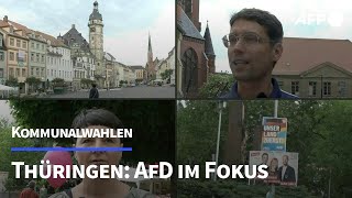 Kommunalwahlen in Thüringen AfD im Fokus  AFP [upl. by Lissner]