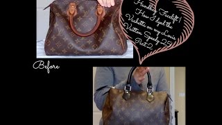 Handbag Facelift  How I dyed the vachetta on my Louis Vuitton Speedy 25  Part 2 [upl. by Zysk791]