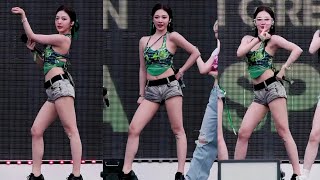 230625 AESPA NINGNING SPICY FanCam  Waterbomb Festival [upl. by Nicodemus904]