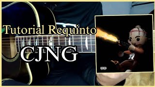 CJNG  Fuerza Regida  Calle 24  Juanpa Salazar  Tutorial de Guitarra  Requinto [upl. by Raveaux]