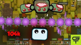 104K SCORE  AMETHYST GEAR Starveio Zombie Mode Tutorial 24 [upl. by Eliason]