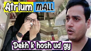 ATRIUM MAAL Karachi Dekh k hosh ud gye  20 thousand ki Pant Shirt khareedi  Travel Vlog [upl. by Esiole]