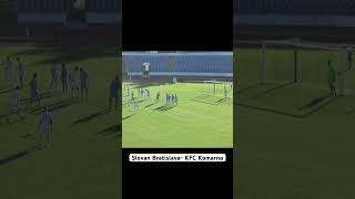 Slovan Bratislava  KFC Komarno football футбол soccer footballskills soccer futbol [upl. by Adahsar]