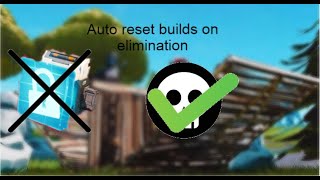 Tutorial how to make auto reset builds on elimination [upl. by Couchman]